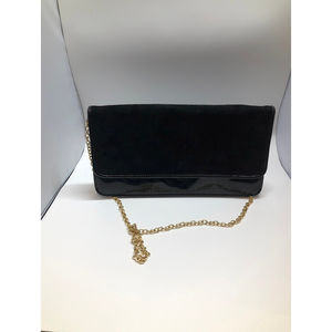 ALDO Thin gold Chain Strap dress clutch black